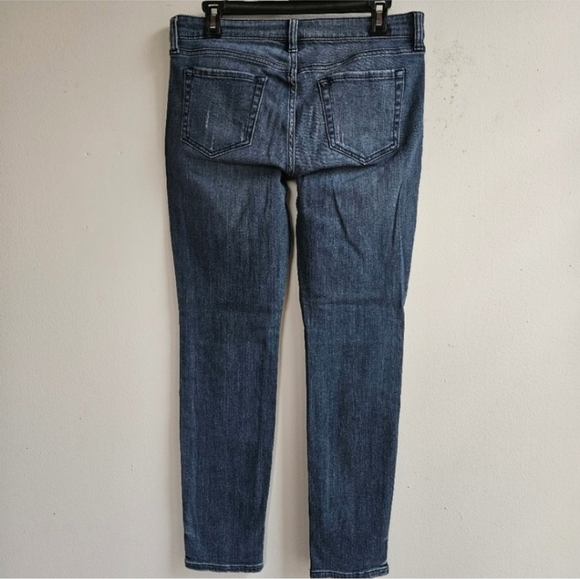 69 GAP TRUE SKINNY BUTTON FRONT FLY MEDIUM WASH INDIGO SIZE 8|29R - Picture 2 of 7